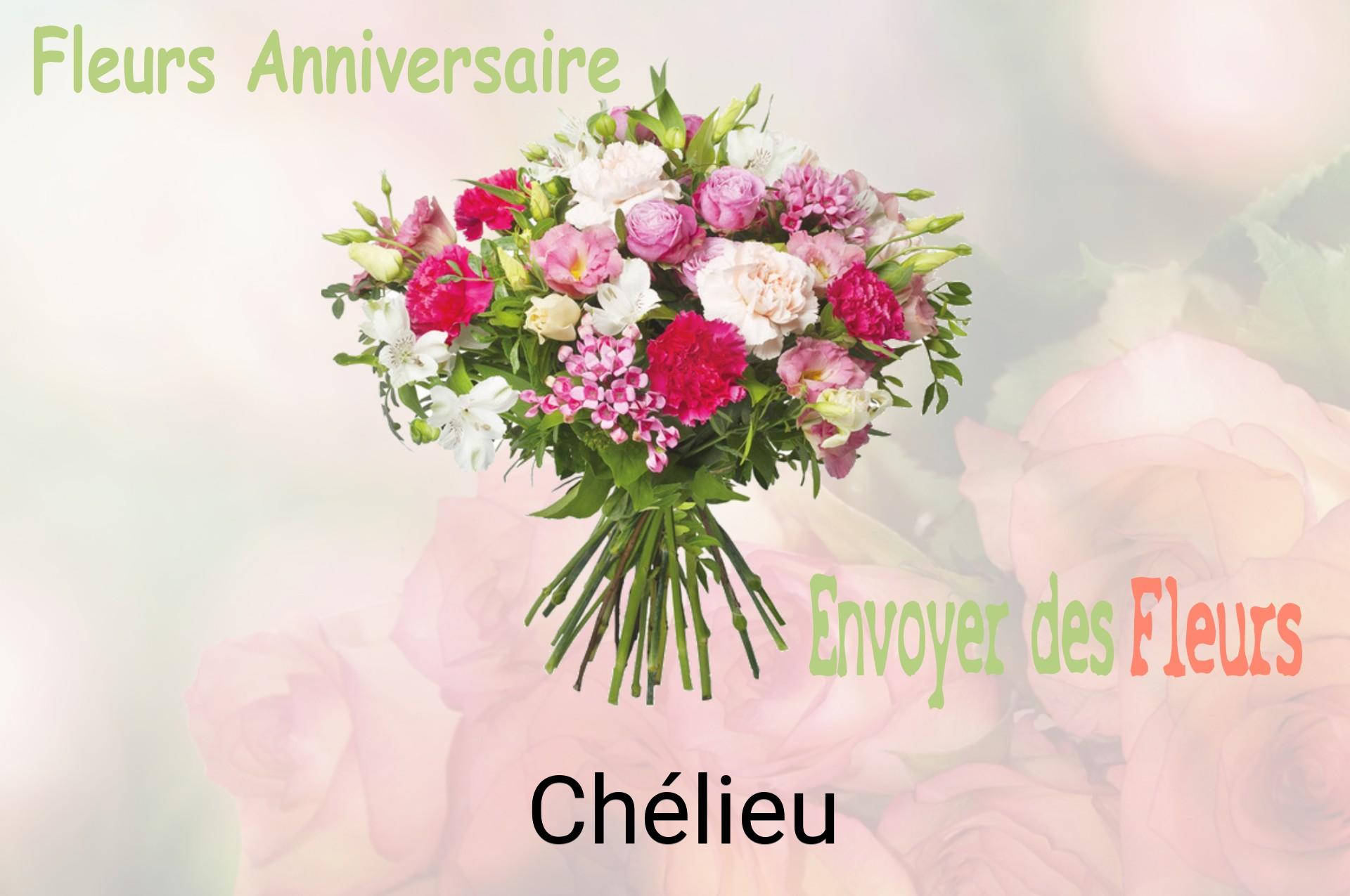 Bouquet de fleurs d’anniversaire livré à Chélieu
